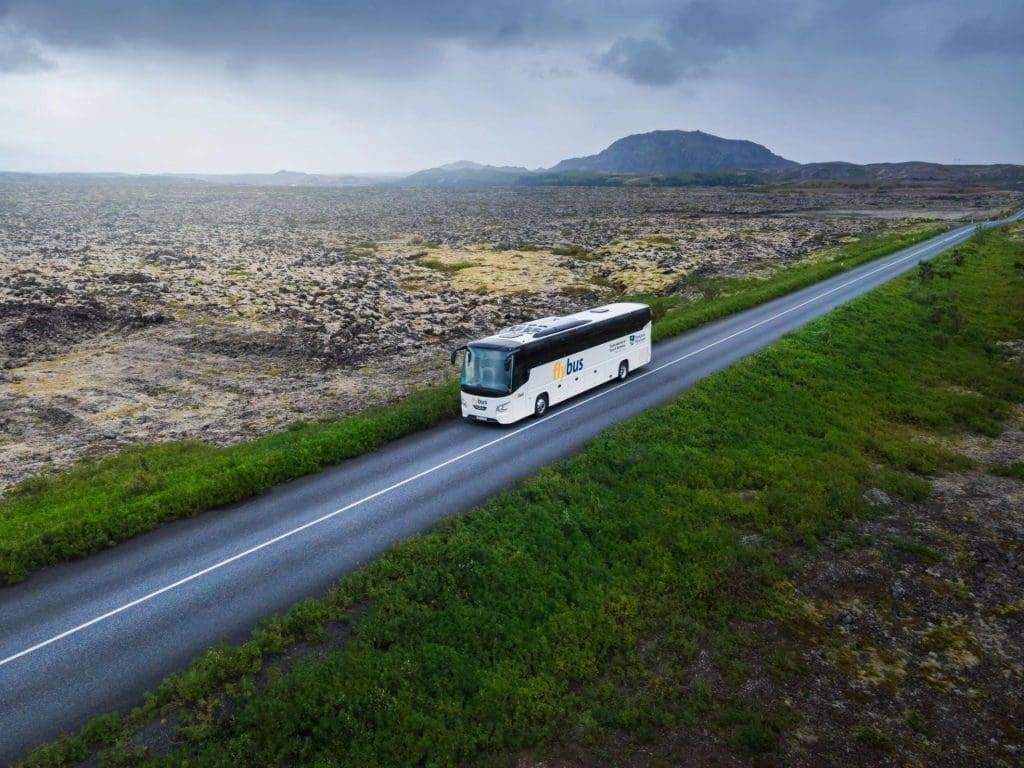 Flybus - Keflavik Airport to Reykjavik City / Bus station Iceland